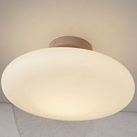 Contemporary ceiling light SAPPORO/C28/W roundglassLED