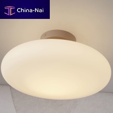Contemporary ceiling light SAPPORO/C28/W roundglassLED