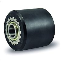 Pallet trucks wheel type roller ALPERFEKT ® PREMIUM blackpolyamideheavy-dutywith ball bearing