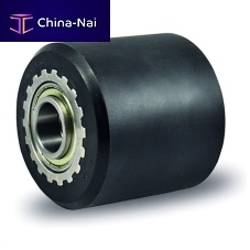Pallet trucks wheel type roller ALPERFEKT ® PREMIUM blackpolyamideheavy-dutywith ball bearing