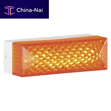 Rectangular indicator light LD 12 LINEARsteadyflashingLED