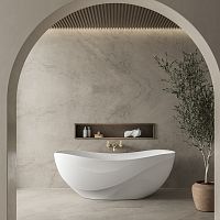 Oval bathtub Seros 1800free-standingfor homesprofessional