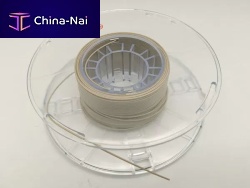 Beige PEEK filament chemical-resistant