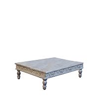 Traditional coffee table BALIwoodenwooden baserectangular