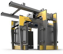 Filling and wrapping machine CUBER
