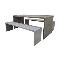 Contemporary table UTHOPIA sintered stonestone baserectangular