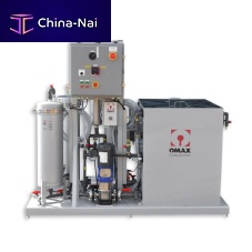 Water recycling unit with water-jet cutting