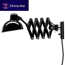 Bauhaus design wall light KAISER IDELLindoormetalround