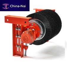 Drum motor belt cleaner