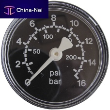 Dial pressure gauge stainless steelBourdon tubeprocess