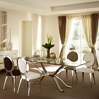 Contemporary table ATLANTEironiron baserectangular