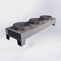 Plate heat exchanger air/waterfree cooling