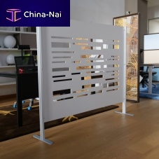 Removable partition INUNO-LuxWALLmodularaluminumMDF