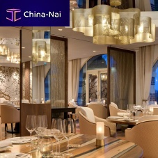 Contemporary chandelier CLOUD N�27Cpolished stainless steel5 lightcommercial