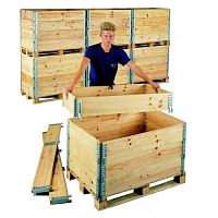 Wood pallet collar 4308.420 Seriesfoldable