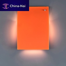 Contemporary wall light NOTE indoormetalrectangular