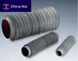 Round protective bellows Gortflex® CT seriesrubbercoated fabricmolded