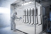Stainless steel powder coating ISO 9001ISO 14001