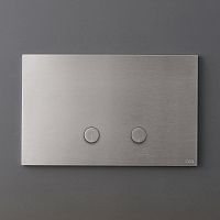 Double toilet flush button PLA01