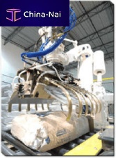 Robotic palletizer bagcasehandling