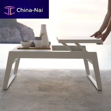 Contemporary coffee table CHILL-OUT : 5023;5024aluminumaluminum baserectangular