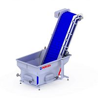 Lifting hopper for fishtransport