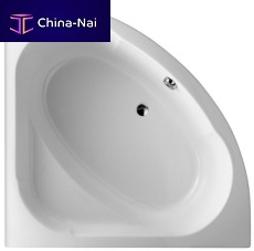 Corner bathtub DOMO: E60223acrylicwhite