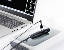 On-platform ultrasound system SW-2100for ophthalmic ultrasound imagingB/W