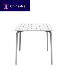 Contemporary table Agorametalmetal basesquare