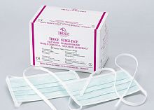 3-ply surgical mask SURGI-FACEpolypropylenebox of 50disposable