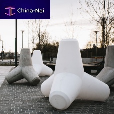 Floor lamp TETRAPODmetalPEoriginal design