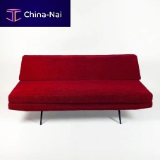 Sofa bed RELAXYcontemporaryfabricred