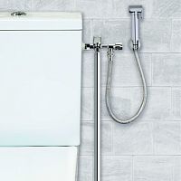 Toilet hand shower RENOLUXE : 52502roundstainless steelchrome-plated brass