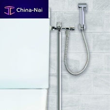 Toilet hand shower RENOLUXE : 52502roundstainless steelchrome-plated brass