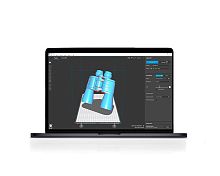 Modeling 3D printing software Cura