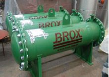 Shell and plate heat exchanger liquid/liquidindustrial