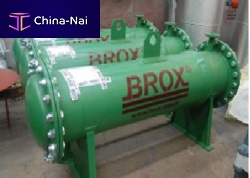Shell and plate heat exchanger liquid/liquidindustrial