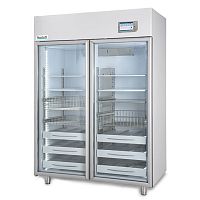 Pharmacy refrigerator MEDIKA 1500 TOUCHcabinet2-doorwith glass door