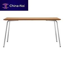 Contemporary table S 1040irokostainless steel baserectangular
