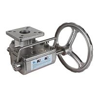 Manual valve actuator JHM seriesrotaryworm gearIP67