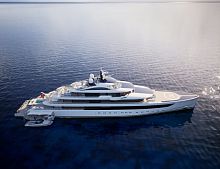 Cruising mega-yacht LIFE raised pilothouse7-cabinsteel