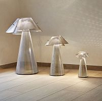 Floor-standing lamp WHIRLWIND N�17Cpolished stainless steelcontemporarycorded