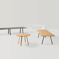 Contemporary table PLANIAFenix NTM®walnutoak