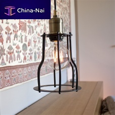 Pendant lamp DCO : BLACK BIRDsteelbrasstraditional