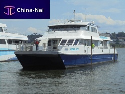 Cruising passenger ship Resolutecatamaranhigh-speed