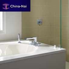 Shower mixer tap ARA : T4768for bathtubdeck mountedchromed metal