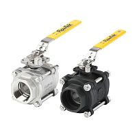 Ball valve 7000/8000 seriesleverpurge3-piece