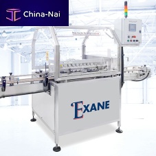 Container rinser EXANE for PET bottlesfor glass bottlesfor cosmetic products
