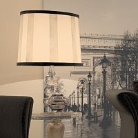 Table lamp GENOVAaluminumcontemporaryfor workspace