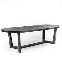 Contemporary dining table DAN teakovalhome